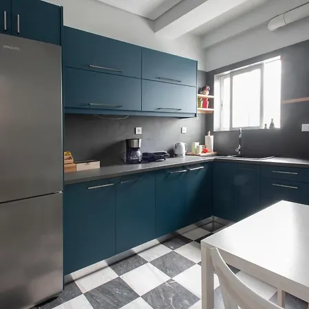 아파트 Met & Kas Corner Spacious House With Countryard 볼로스